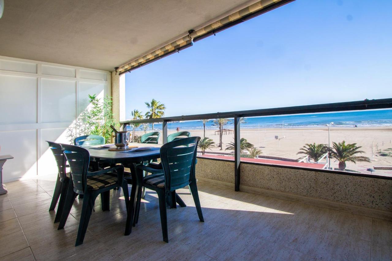 Espacio 2 Primera Linea De Playa Cullera Buitenkant foto