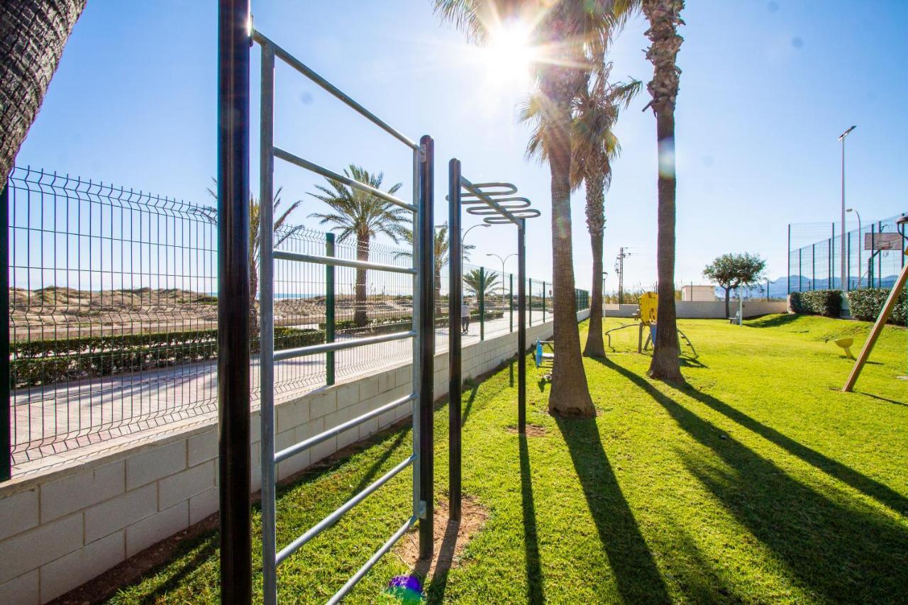 Espacio 2 Primera Linea De Playa Cullera Buitenkant foto