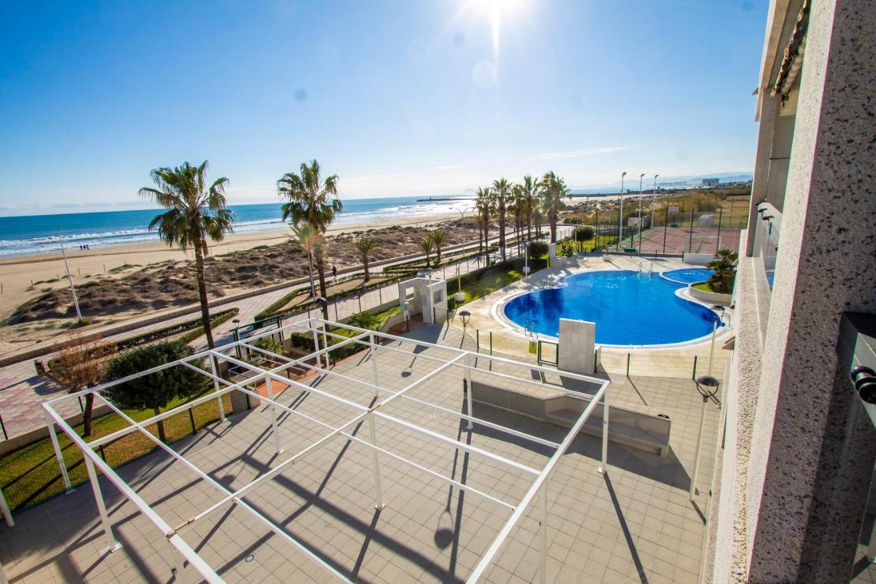 Espacio 2 Primera Linea De Playa Cullera Buitenkant foto